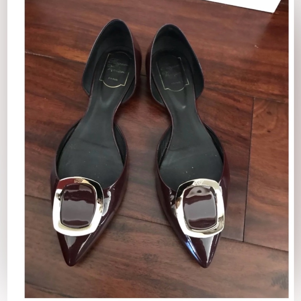 Roger Vivier Dorsay Dress Flats Size 39.5